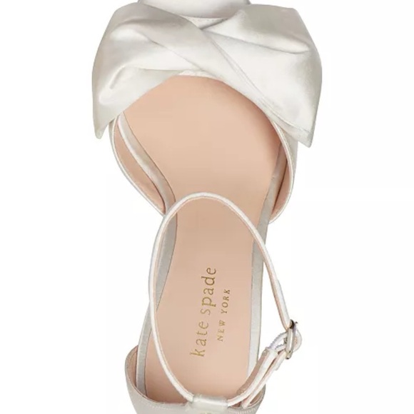 Kate Spade Women's Bridal Satin Evening Dress Heels - NIB - Picture 4 of 4